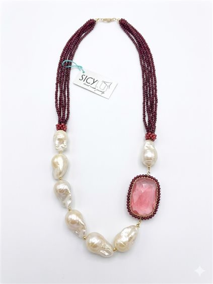 Collana Sicylui Donna in Argento 1481CO27 - 1481CO27